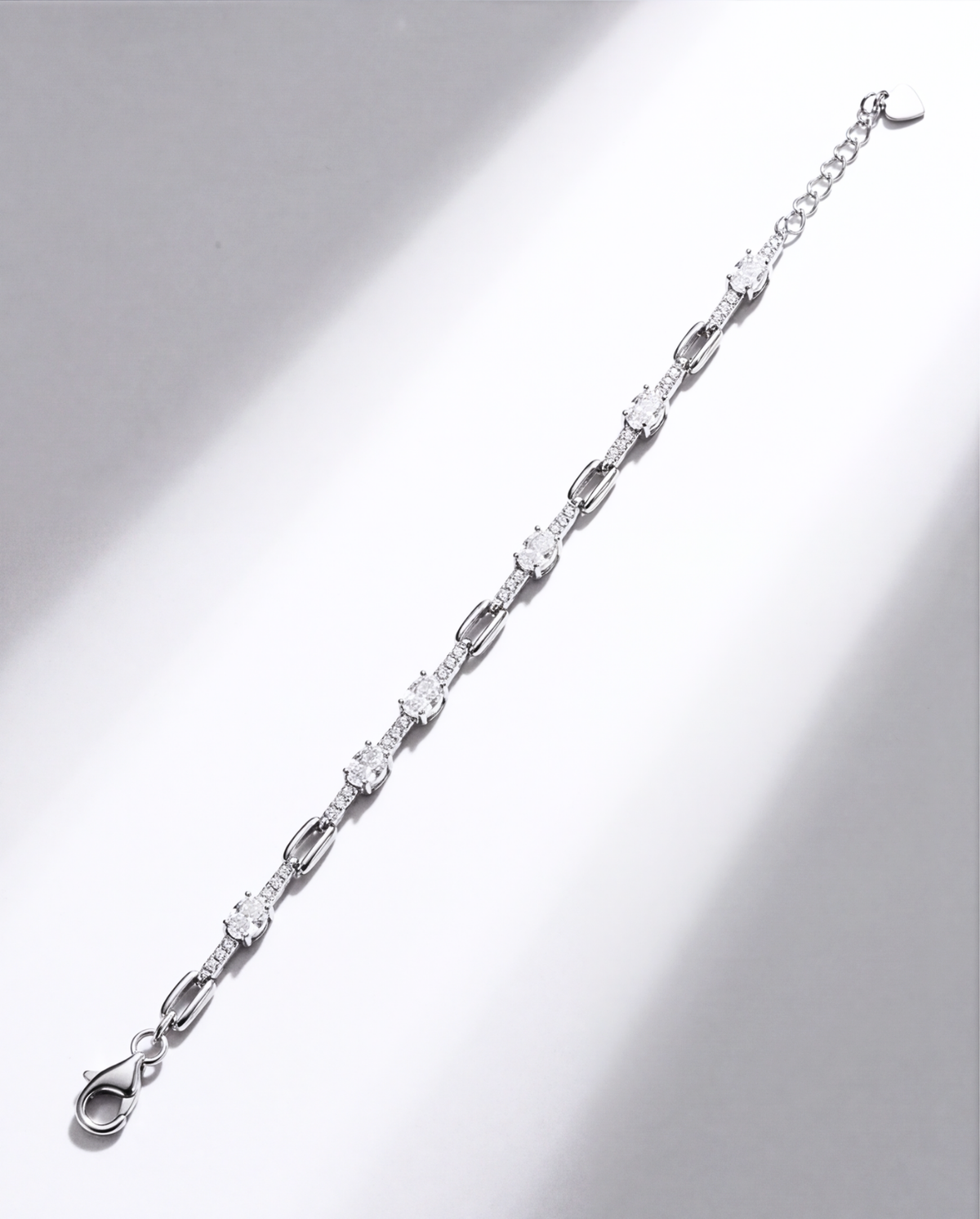 Eklavya Celeste Oval Link Bracelet — catalog image 2