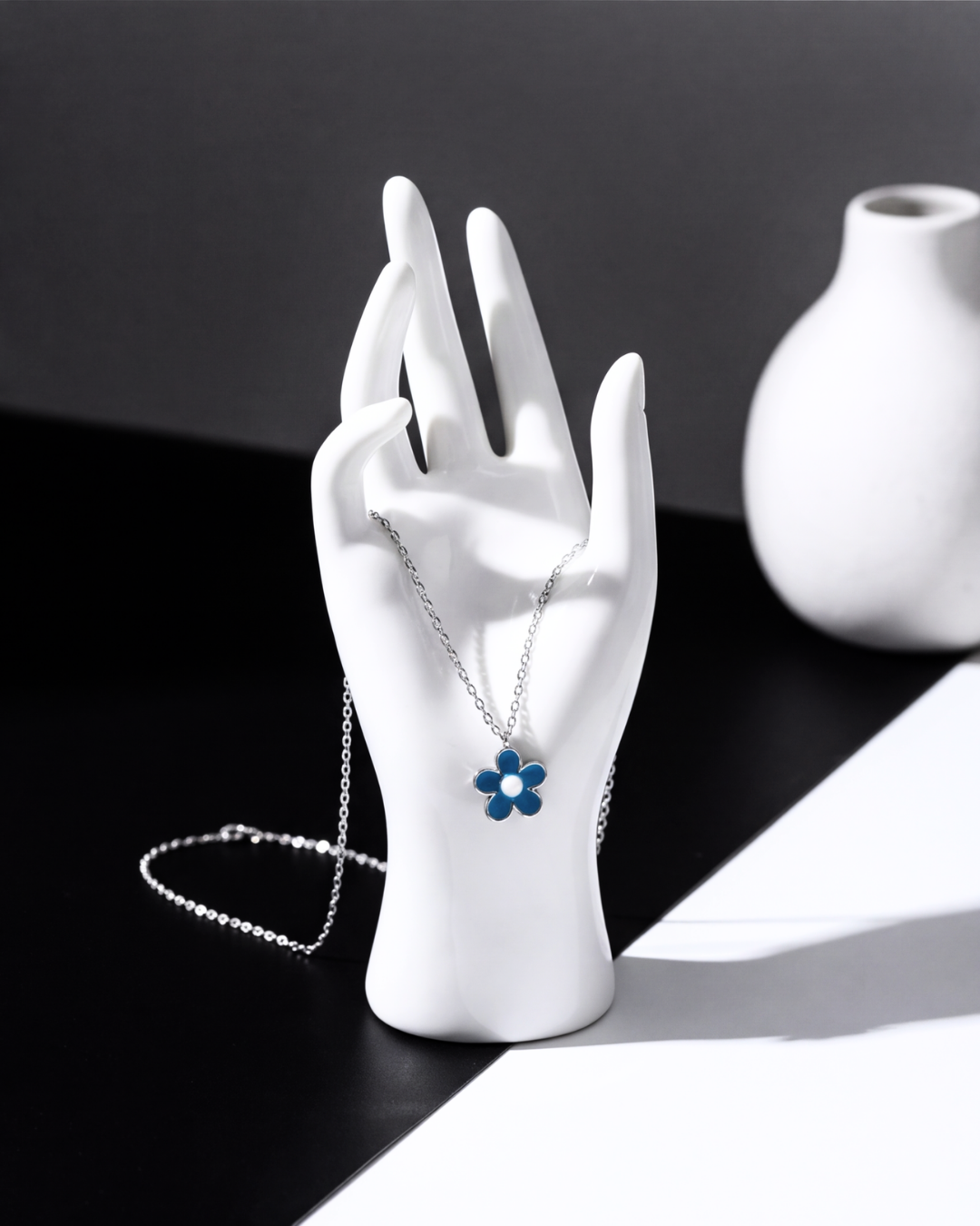 The Azure Bloom Pendant