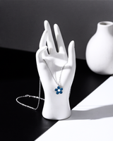The Azure Bloom Pendant