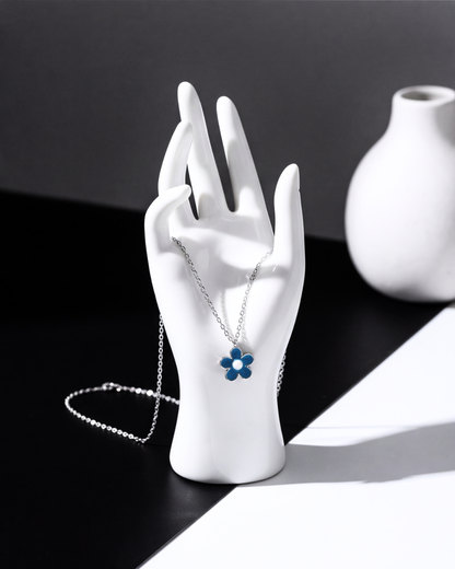 The Azure Bloom Pendant