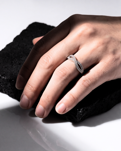 Eklavya Eternelle Twist Ring — catalog image 2