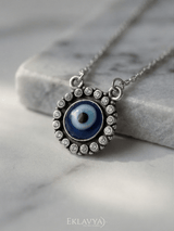 Eklavya Circular Evil Eye Necklace — catalog image 4