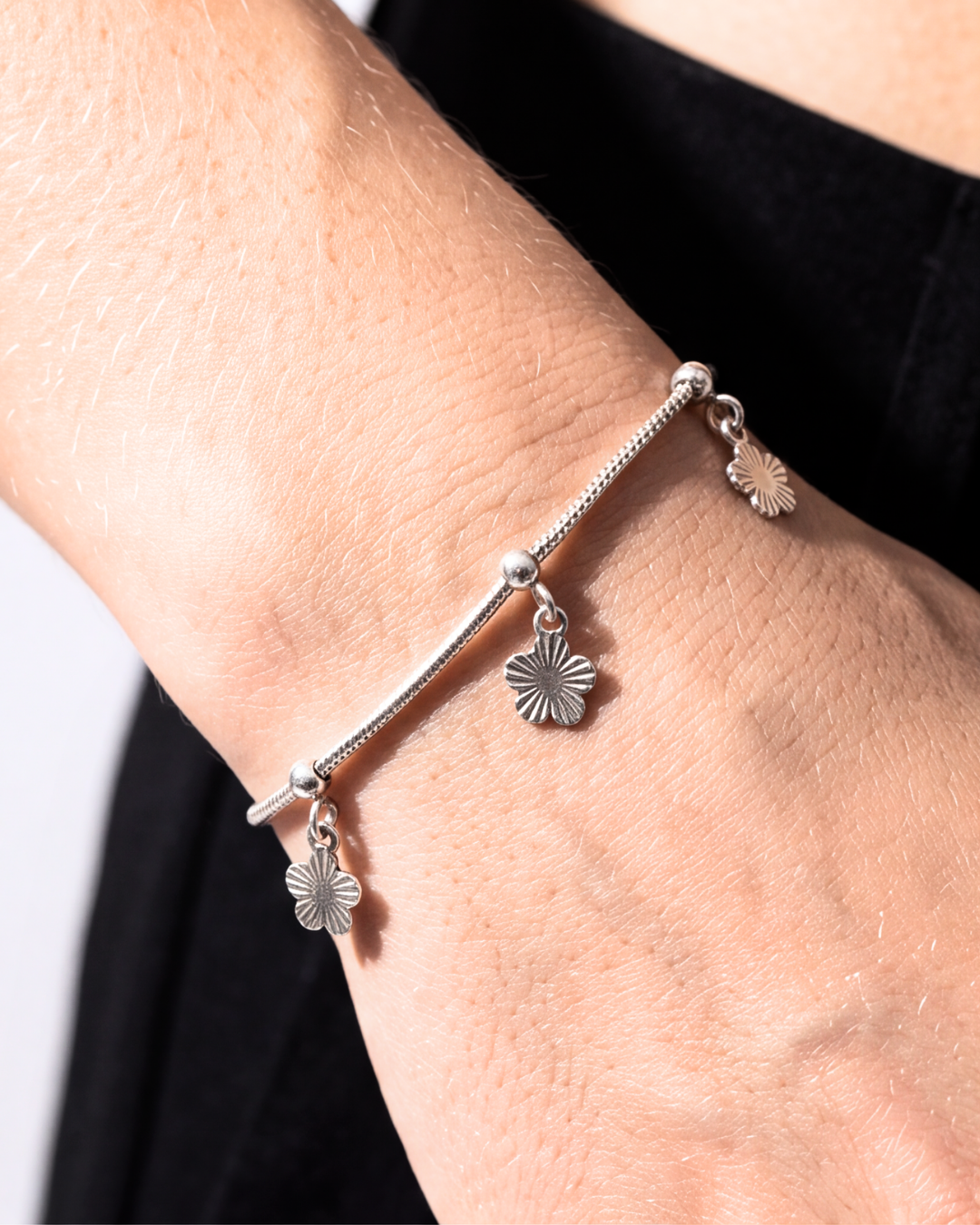 Eklavya Bloom Bar Charm Bracelet — catalog image 1