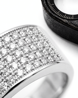 Eklavya Aurora Pavé Band Ring — 5 Row — catalog image 6