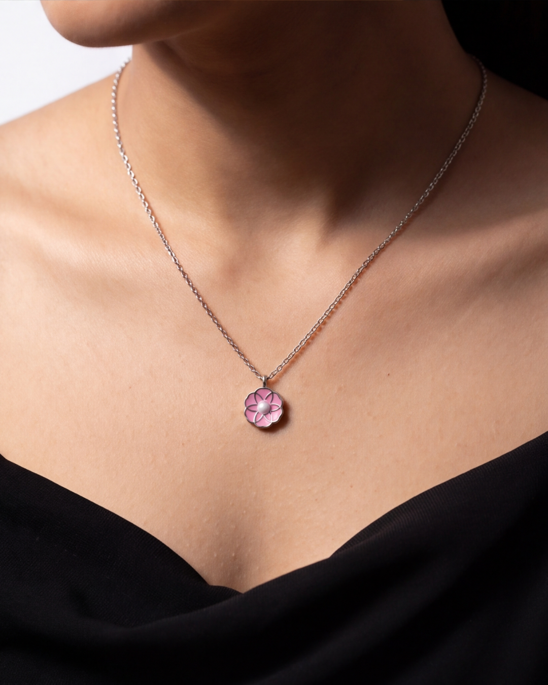 The Rosé Bloom Pendant