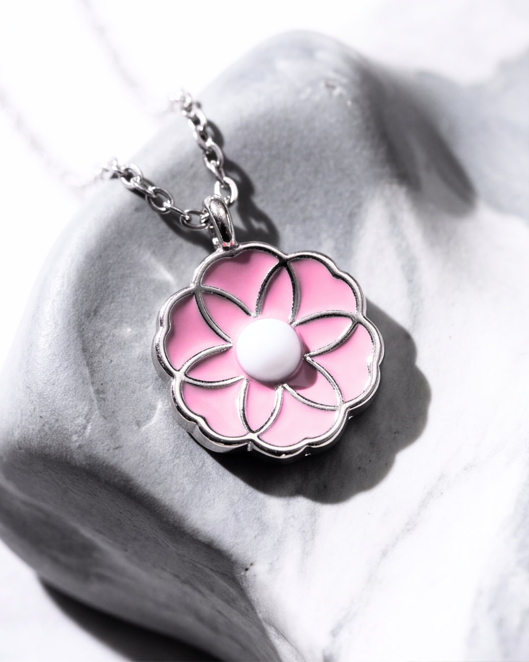 The Rosé Bloom Pendant