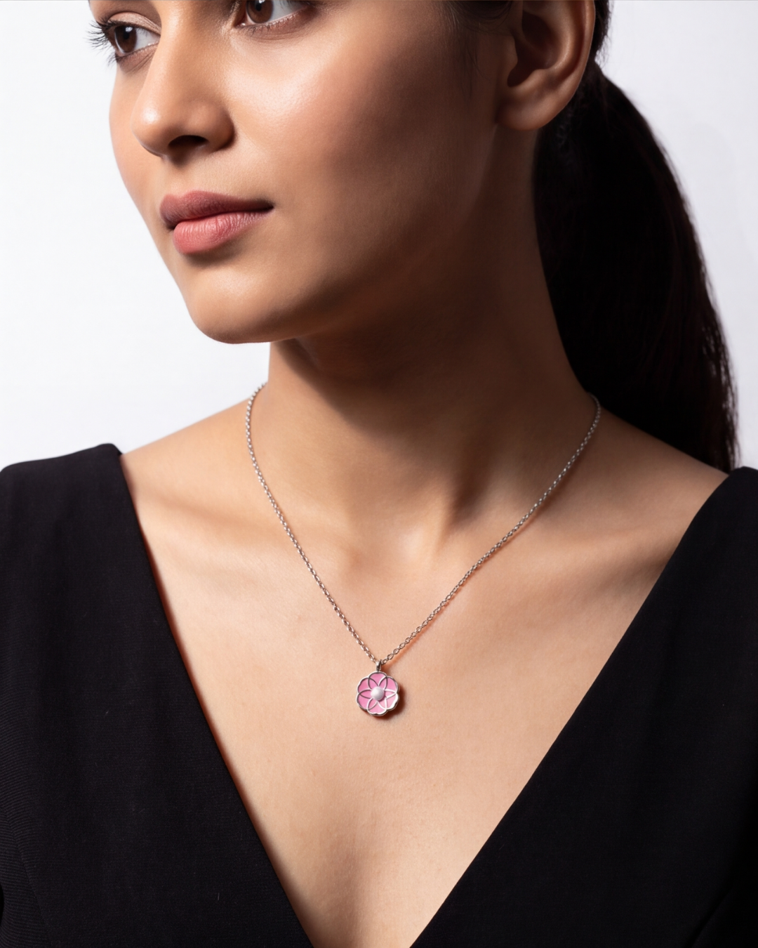 The Rosé Bloom Pendant