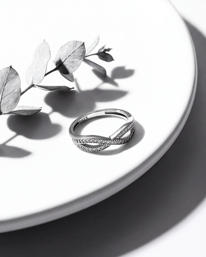 Eklavya Eternelle Twist Ring — catalog image 3