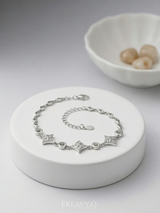 Eklavya Celestial Geometric Charm Bracelet — catalog image 2
