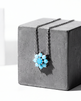 The Azure Blossom Pendant