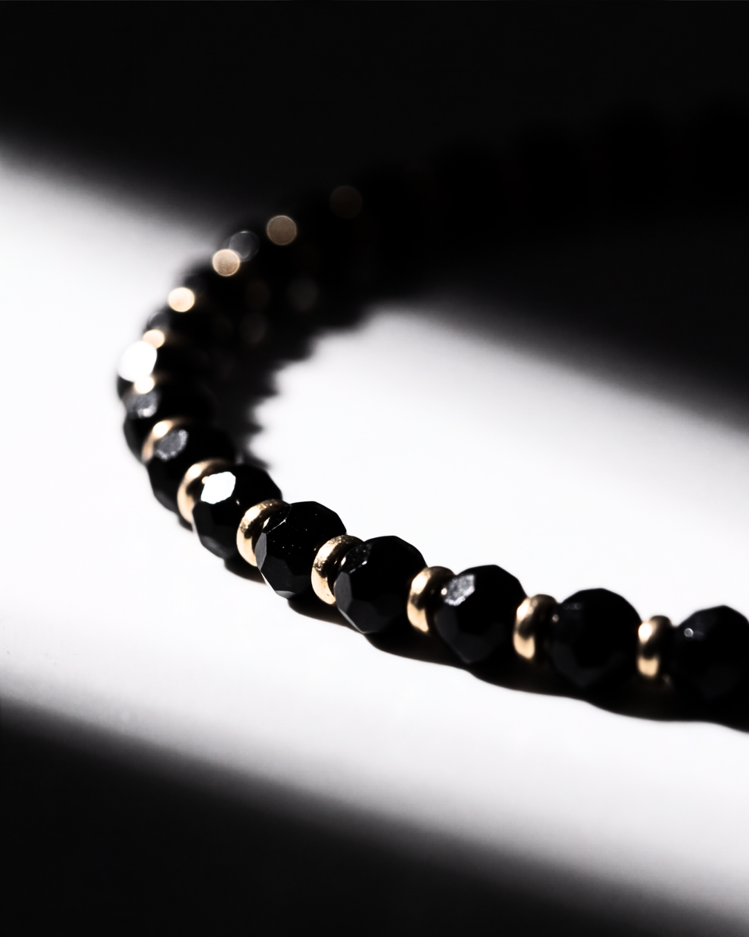 Eklavya Noir & Gold Nazaria Anklet — catalog image 2