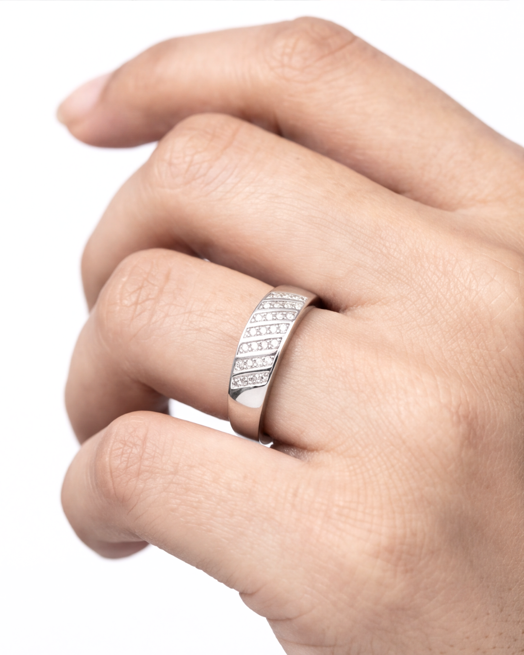 Linéa Pavé Band Ring