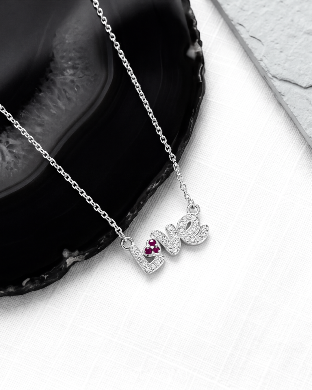 Lovelle Spark Pendant Necklace