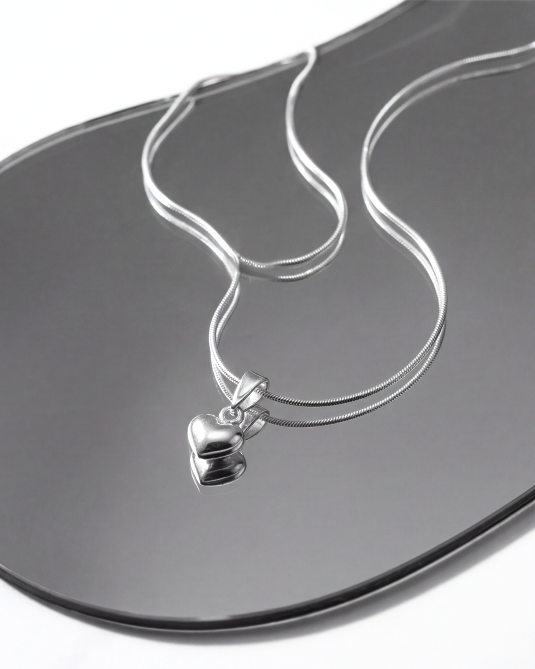 Twin Hearts Pendant