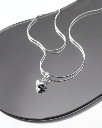 Twin Hearts Pendant