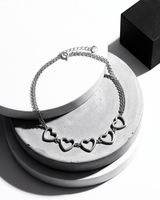 Heartline Charm Anklet