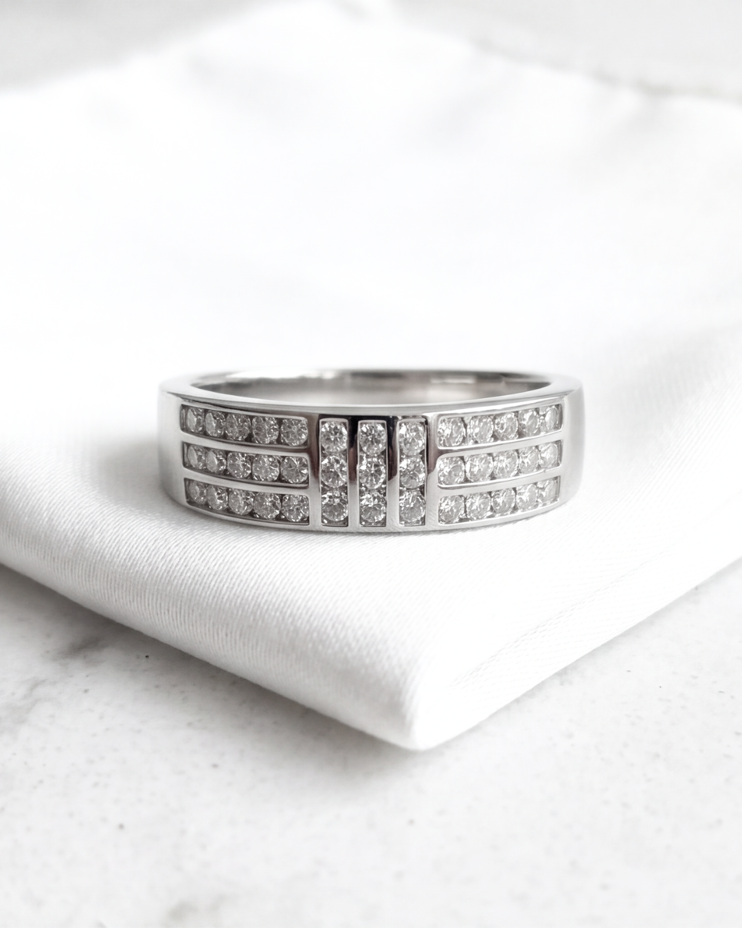 Aegis Pavé Ring