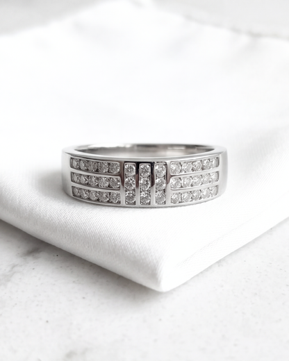 Aegis Pavé Ring