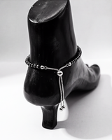 Eklavya Aqua & Black Nazaria Anklet — catalog image 2