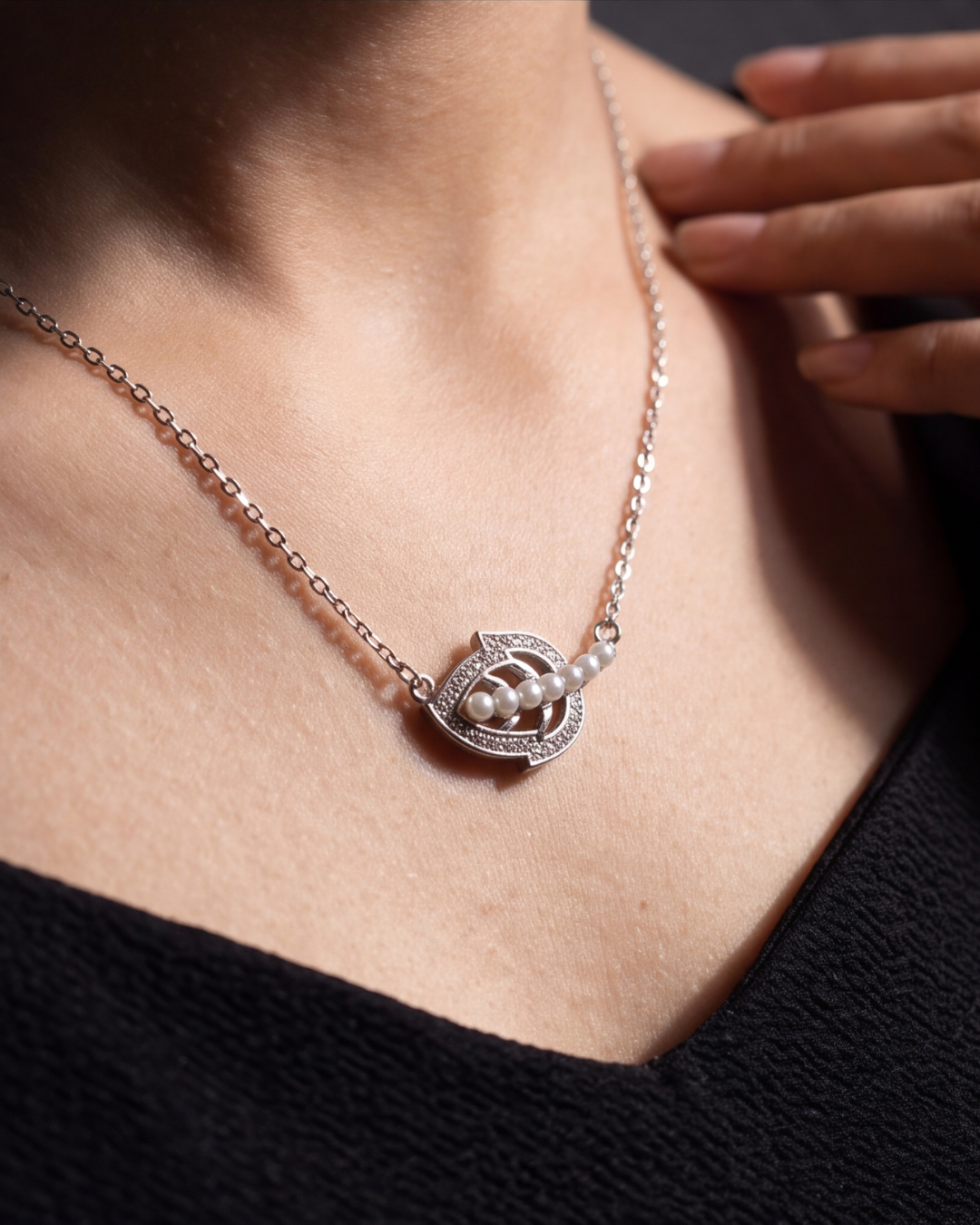 Pearl Embrace Pendant