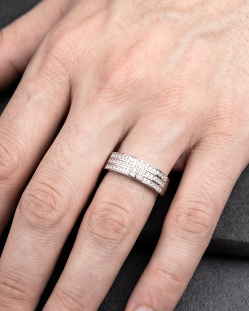 Eklavya Aegis Pavé Ring — catalog image 2