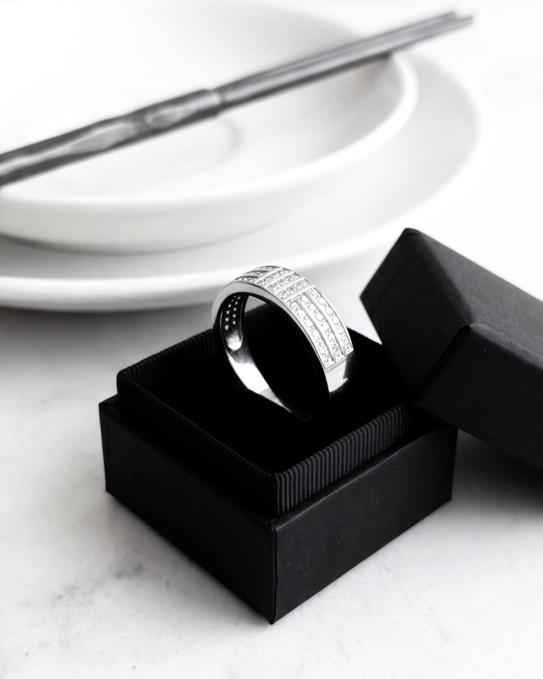 Aegis Pavé Ring