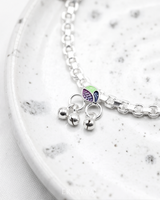 Eklavya Fiora Multicolour Charm Anklet — catalog image 2