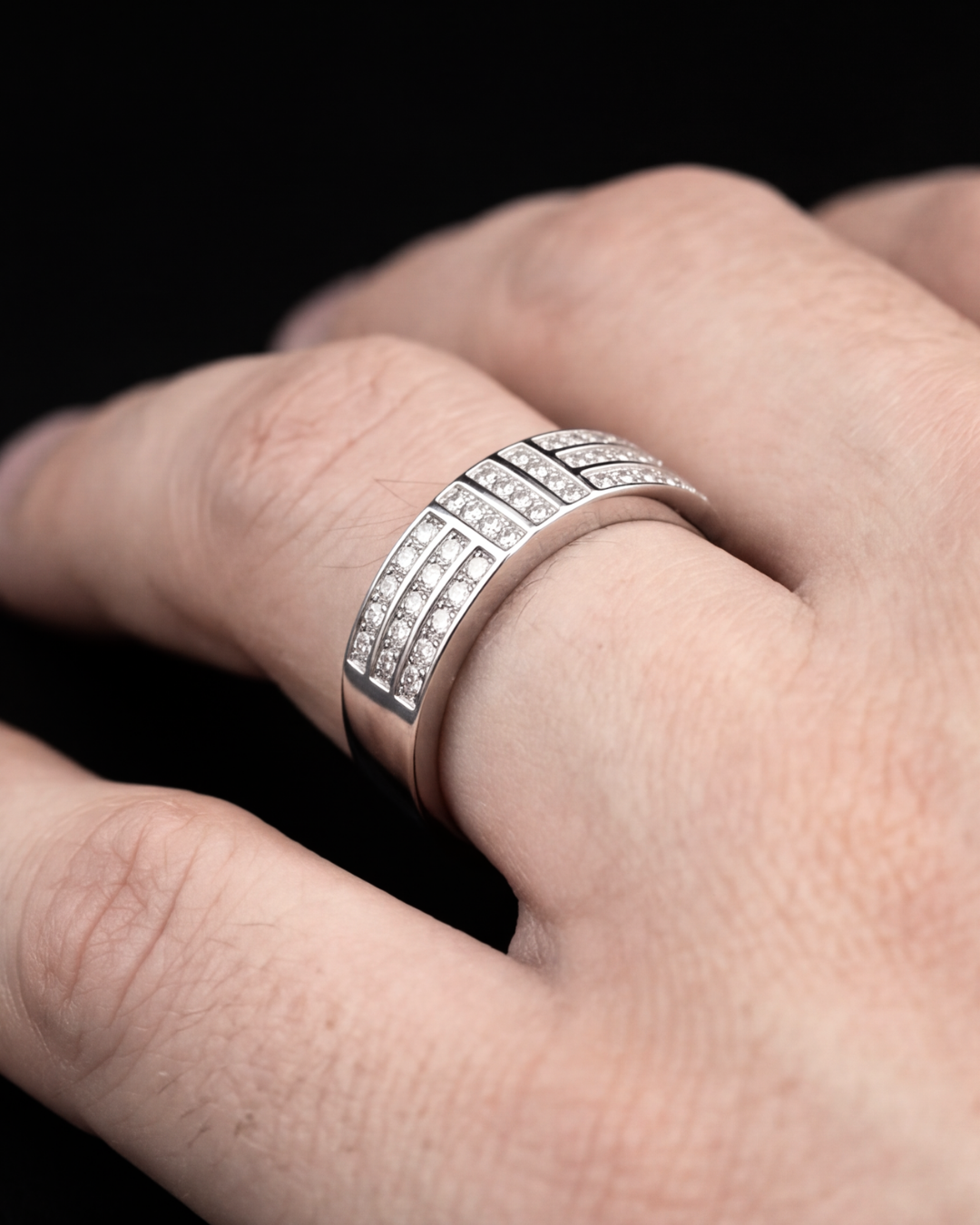 Aegis Pavé Ring