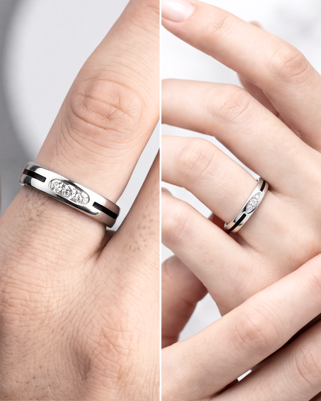 Unisex Eclipse Band Ring
