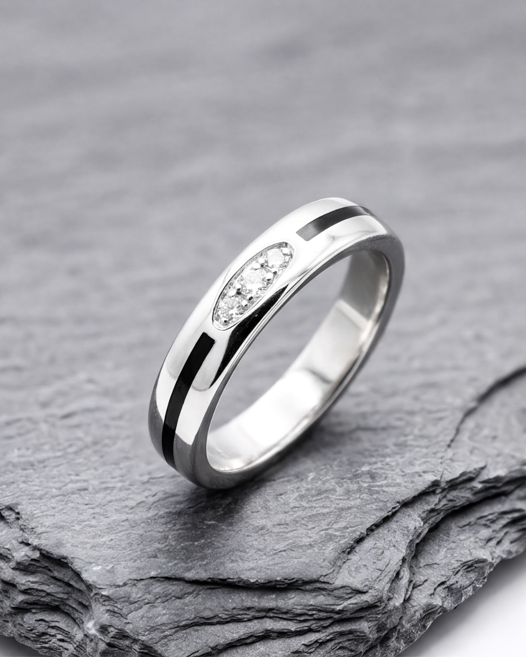 Unisex Eclipse Band Ring
