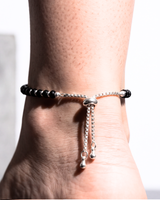 Eklavya Evil Eye Black Nazaria Anklet — catalog image 3