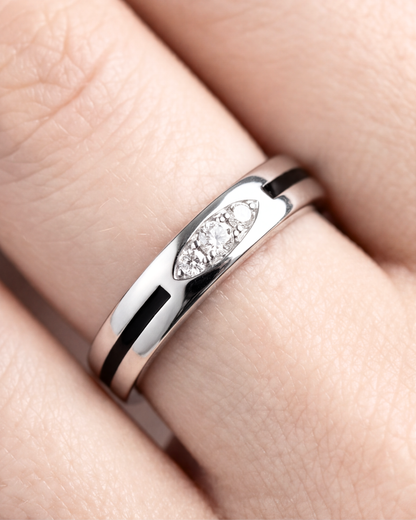 Unisex Eclipse Band Ring