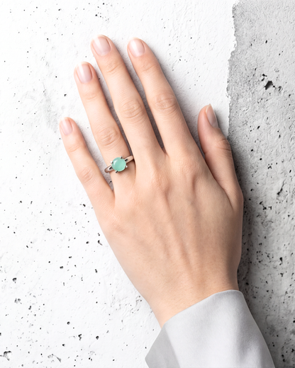 Aqua Celeste Ring