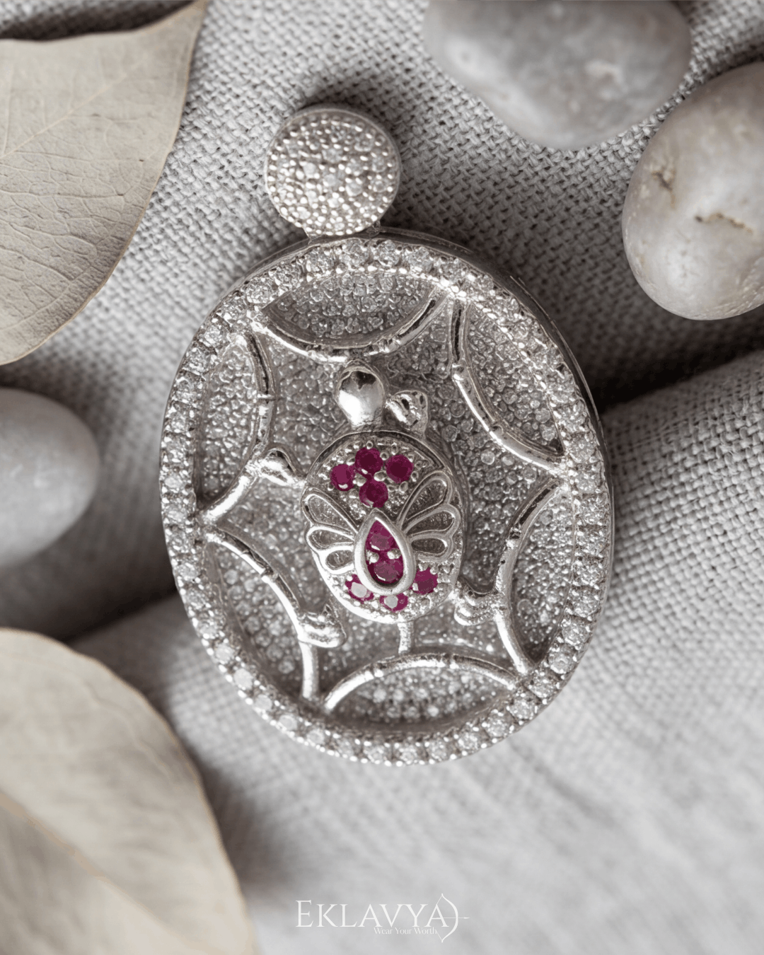 Oval Tortoise Pendant