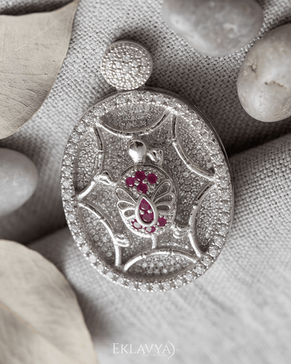 Oval Tortoise Pendant
