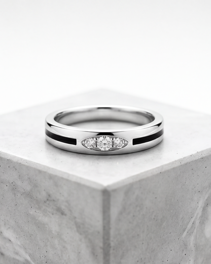 Unisex Eclipse Band Ring