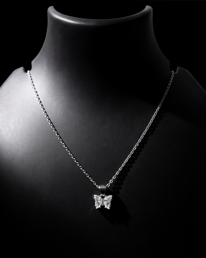 Crystal Butterfly Pendant