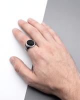 Eklavya Noir Imperium Signet Ring — catalog image 2