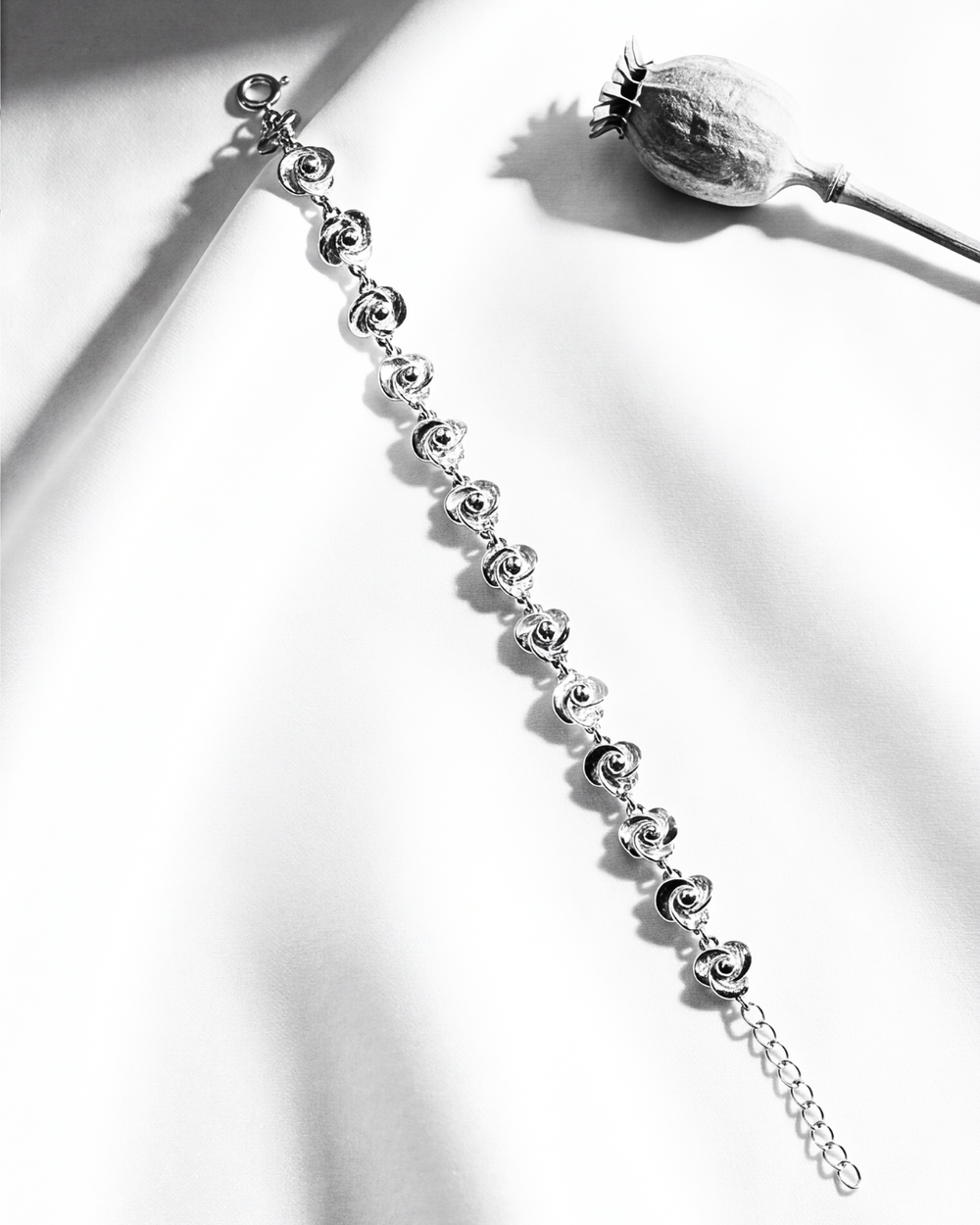Swirl Link Bracelet