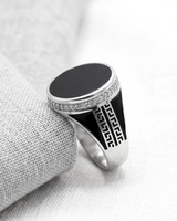 Eklavya Noir Imperium Signet Ring — catalog image 5