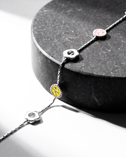Bloom Charm Anklet