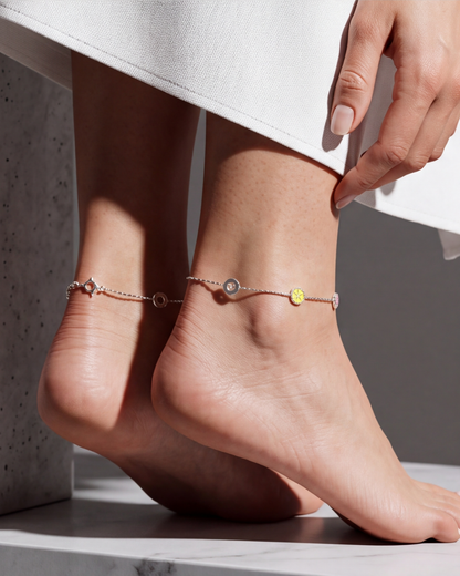 Bloom Charm Anklet