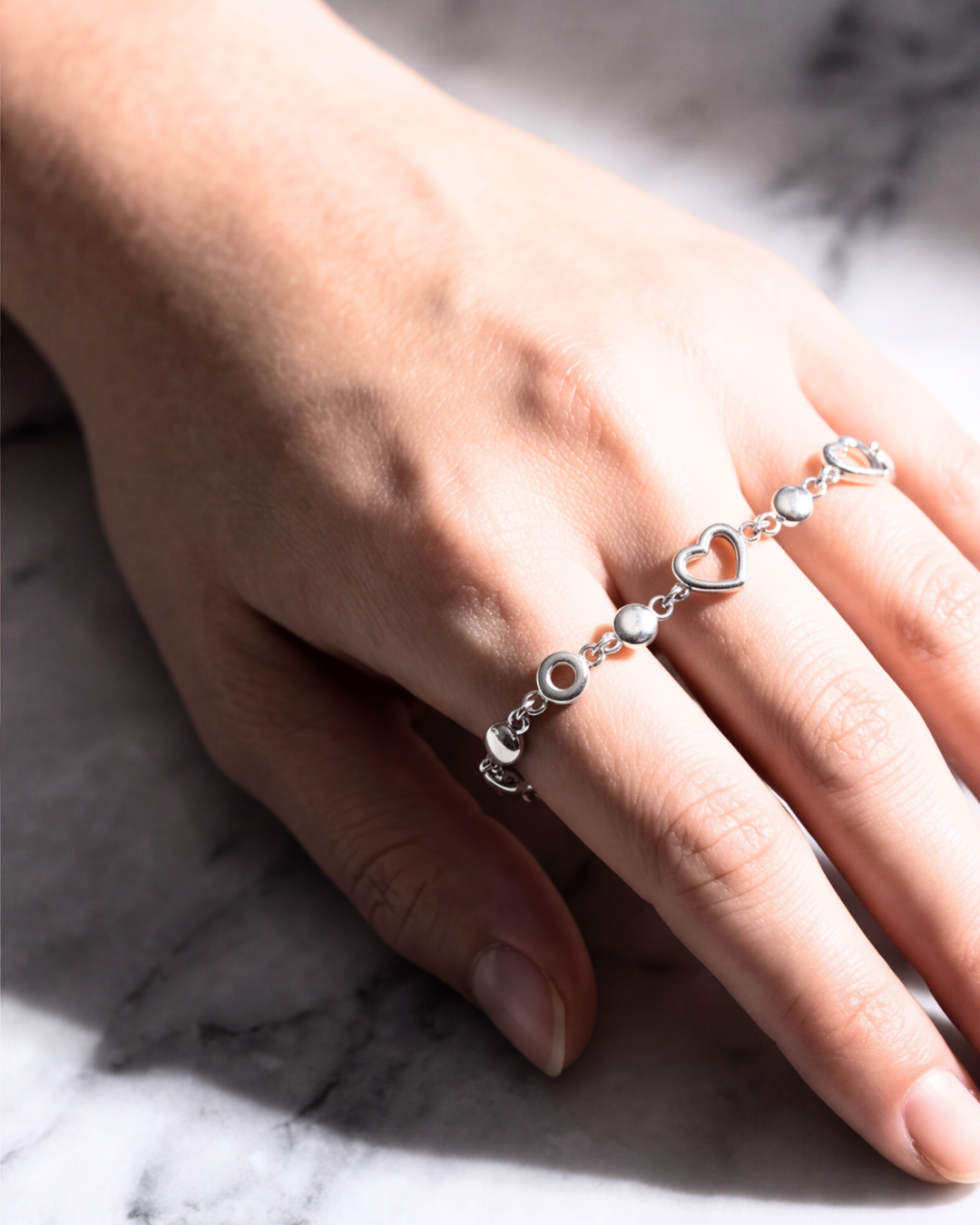 Love Link Beaded Bracelet