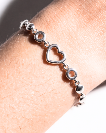 Love Link Beaded Bracelet