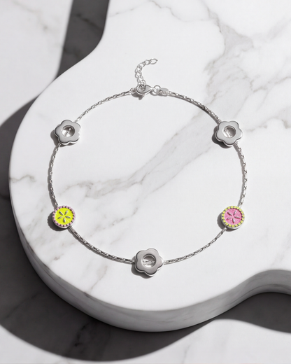 Bloom Charm Anklet