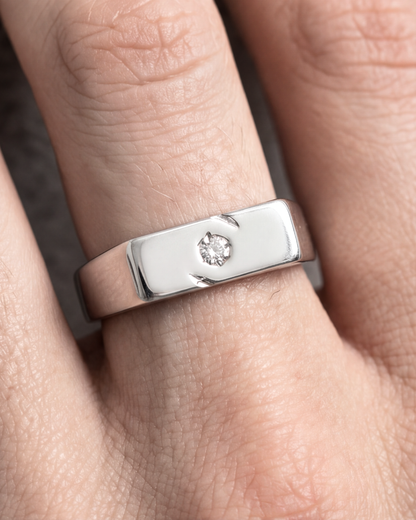 Sentinel Solitaire Ring