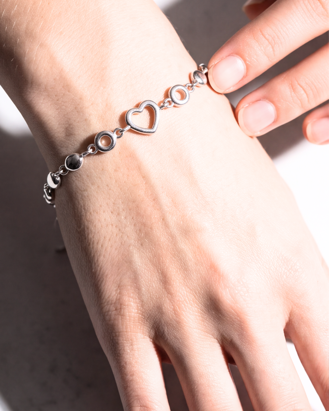 Love Link Beaded Bracelet