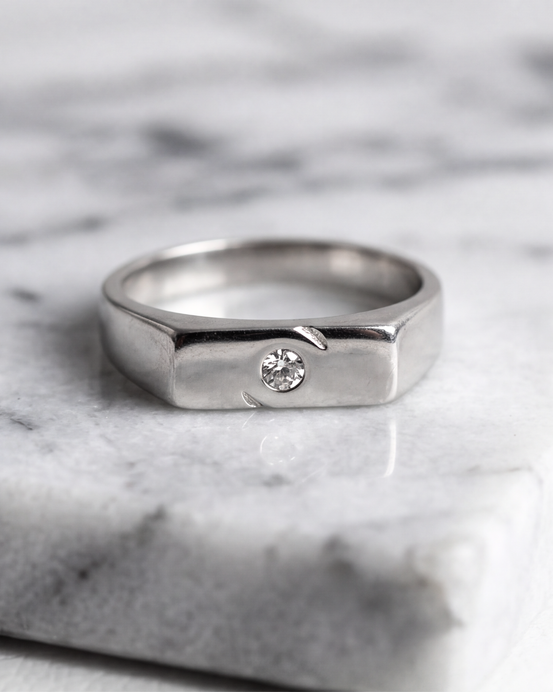 Sentinel Solitaire Ring