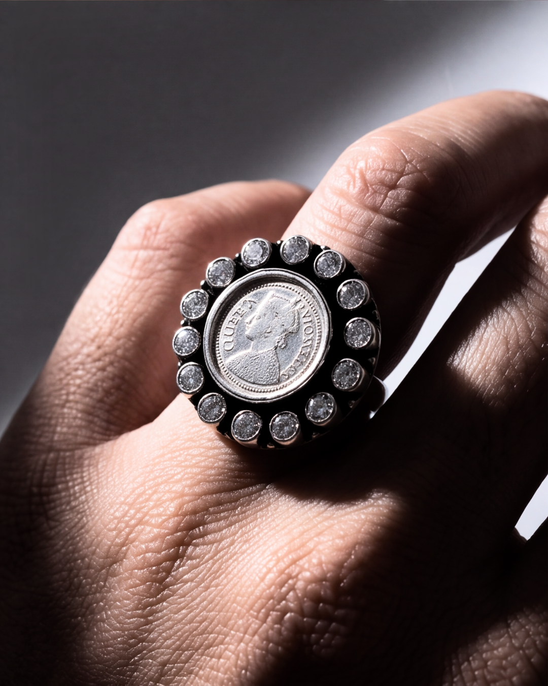 Eklavya Regal Medallion Ring — catalog image 1