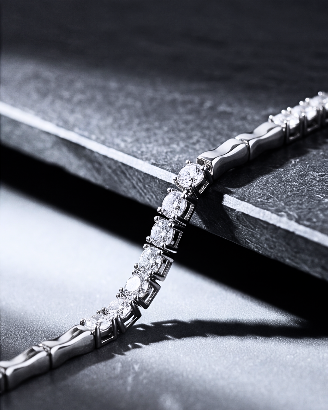 Elegant Textured Bar Bracelet